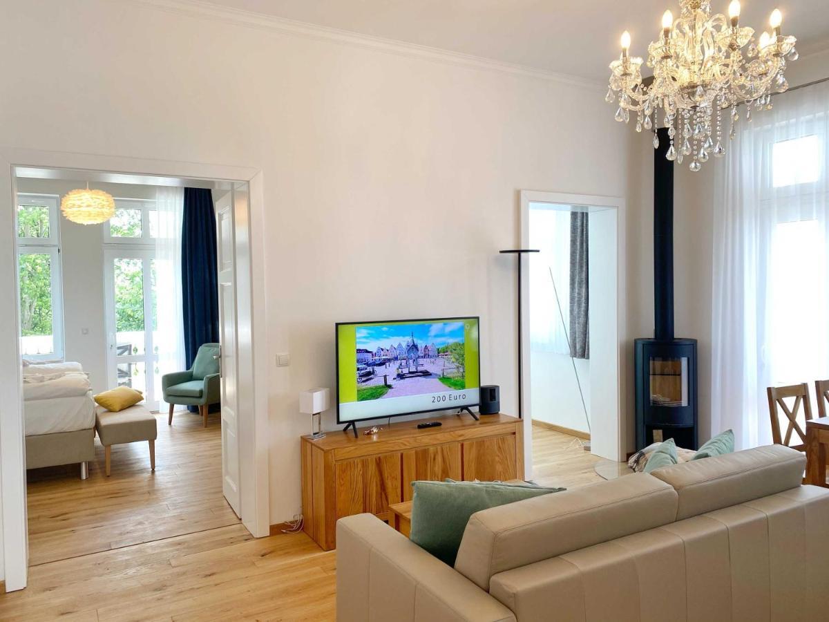 Villa Jenny - Ferienappartement 1 mit Meerblick Sassnitz Extérieur photo