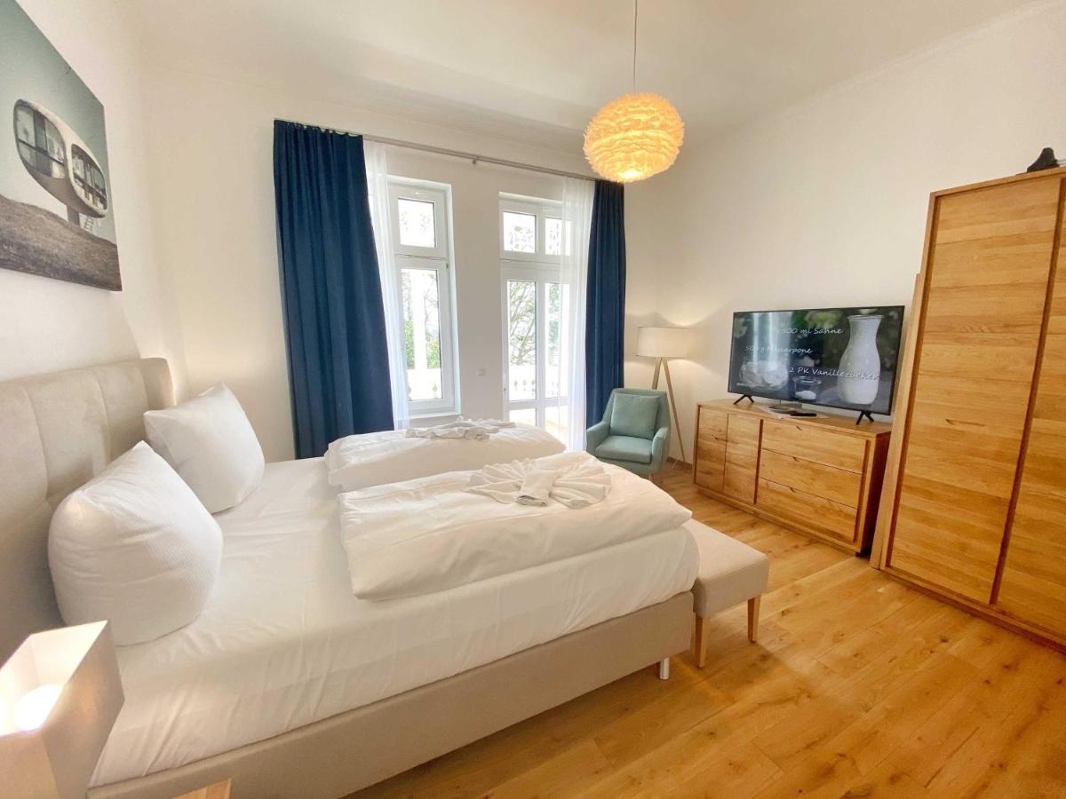 Villa Jenny - Ferienappartement 1 mit Meerblick Sassnitz Extérieur photo